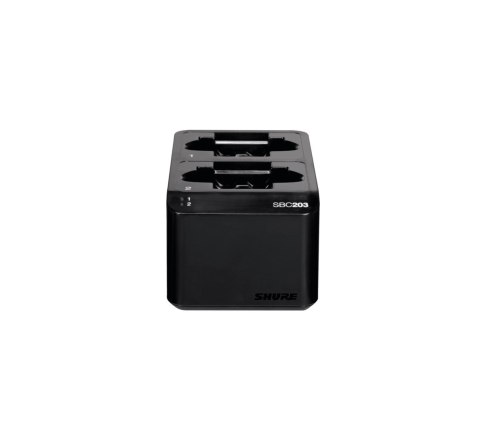 Shure - SBC203-E - Podwójna ładowarka do akumulatorów SB903 /nadajników SLXD1, SLXD2