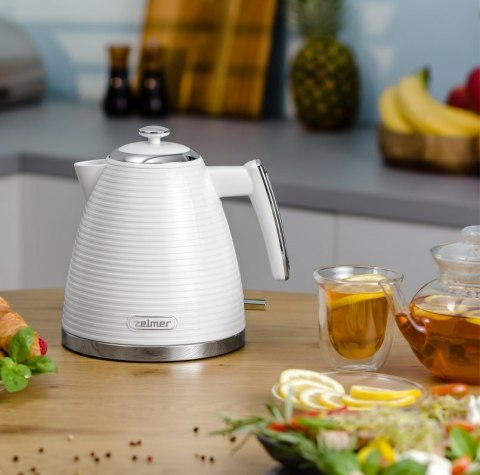 Czajnik 2200W 1,7 Biały * ZELMER ZCK7650 Czajnik 2200W 1,7 Biały * ZELMER ZCK7650