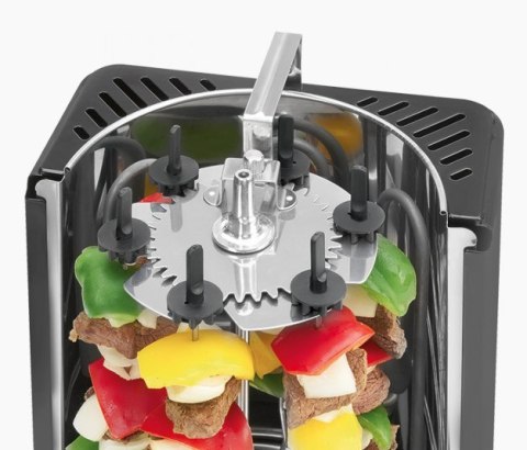 Grill elektryczny do kebabu Clatronic DVG 3686 (pionowy; 1400W; kolor czarny) Grill elektryczny do kebabu Clatronic DVG 3686 (pionowy; 1400W; kolor czarny)