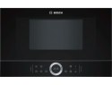 Kuchenka mikrofalowa BOSCH BFR634GB1 (900W; 21l; kolor czarny) (WYPRZEDAŻ)