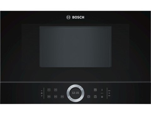 Kuchenka mikrofalowa BOSCH BFR634GB1 (900W; 21l; kolor czarny) (WYPRZEDAŻ) Kuchenka mikrofalowa BOSCH BFR634GB1 (900W; 21l; kolor czarny) (WYPRZEDAŻ)