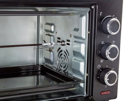 Mini piekarnik z konwekcją i rożnem Esperanza NAPOLI EKO006 (Pokrętło; 1600W; kolor czarny) Mini piekarnik z konwekcją i rożnem Esperanza NAPOLI EKO006 (Pokrętło; 1600W; kolor czarny)