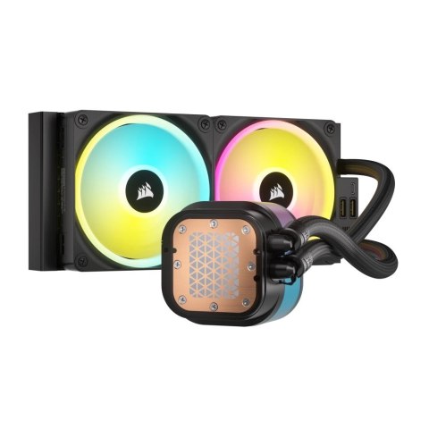 Chłodzenie wodne Corsair iCUE LINK H100i RGB Black Chłodzenie wodne Corsair iCUE LINK H100i RGB Black