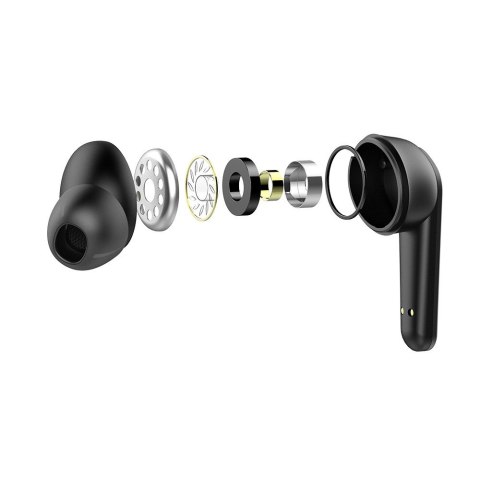 SAVIO SŁUCHAWKI BEZPRZEWODOWE BLUETOOTH 5.3 Z MIKROFONEM, ENC, QC TWS-11 SAVIO SŁUCHAWKI BEZPRZEWODOWE BLUETOOTH 5.3 Z MIKROFONEM, ENC, QC TWS-11