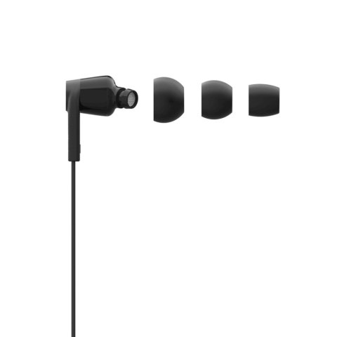 Słuchawki przewodowe Belkin SoundForm Wired Earbuds with Lightning Connector IPX5 Black Słuchawki przewodowe Belkin SoundForm Wired Earbuds with Lightning Connector IPX5 Black