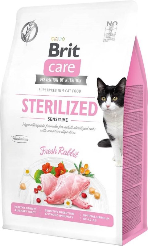BRIT Care Grain-Free Sterilized Sensitive dla kota 400g BRIT Care Grain-Free Sterilized Sensitive dla kota 400g