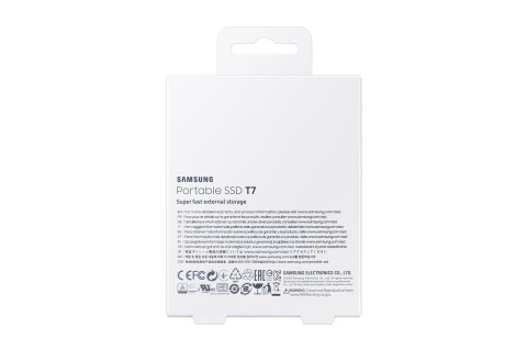 Dysk zewnętrzny SSD Samsung T7 (500GB; USB 3.2; czerwony; MU-PC500R/WW) Dysk zewnętrzny SSD Samsung T7 (500GB; USB 3.2; czerwony; MU-PC500R/WW)