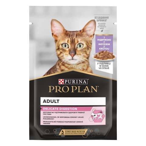 Purina Pro Plan Delicate Indyk Multipack 10x85g Purina Pro Plan Delicate Indyk Multipack 10x85g