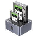 UNITEK STACJA KLONUJĄCA DYSKI 2X SATA 2,5"/3,5" USB 5GBPS