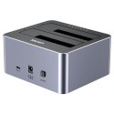 UNITEK STACJA KLONUJĄCA DYSKI 2 X SATA 2,5"/3,5" USB-C 10GBPS