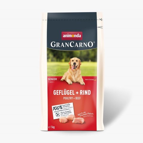 ANIMONDA Gran Carno Senior Poultry + beef 1kg ANIMONDA Gran Carno Senior Poultry + beef 1kg