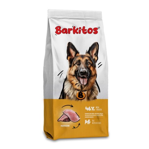 Barkitos kurczak z ryżem, sucha karma dla psa, 18 kg Barkitos kurczak z ryżem, sucha karma dla psa, 18 kg