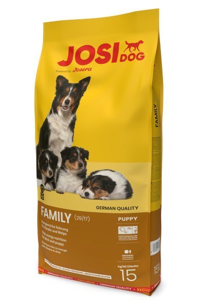 Josera JosiDog sucha karma dla psów Family 15kg Josera JosiDog sucha karma dla psów Family 15kg