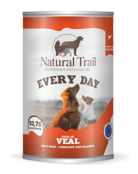 NATURAL TRAIL EVERY DAY Dog Cielęcina 400g NATURAL TRAIL EVERY DAY Dog Cielęcina 400g