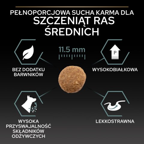 Purina Pro Plan Medium Puppy Sensitive OPTIDIGEST Jagnięcina 12kg Purina Pro Plan Medium Puppy Sensitive OPTIDIGEST Jagnięcina 12kg