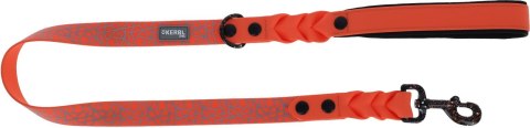 KERBL Smycz miejska dla psa Puno, 100 cm x 25 mm, pomarańczowy KERBL Smycz miejska dla psa Puno, 100 cm x 25 mm, pomarańczowy