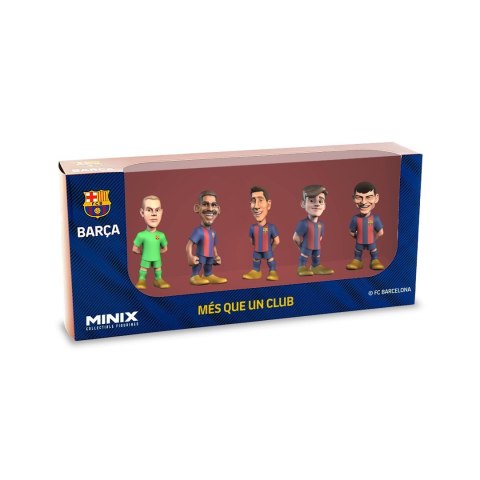 MINIX 5-PACK 7 CM - FC BARCELONA MINIX 5-PACK 7 CM - FC BARCELONA