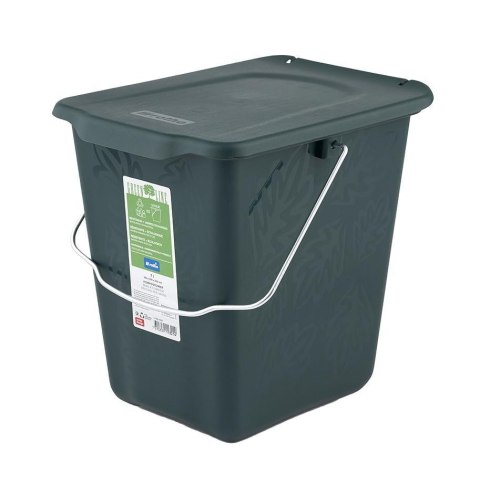 Rotho Wiadro kompostownik 7L GREENLINE ciemnozielony Rotho Wiadro kompostownik 7L GREENLINE ciemnozielony