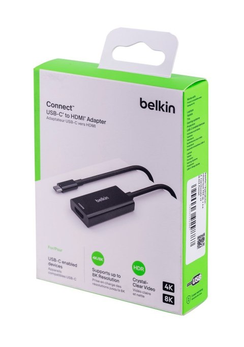 BELKIN ADAPTER USB-C TO HDMI 2.1 8K HDR (M/F) BELKIN ADAPTER USB-C TO HDMI 2.1 8K HDR (M/F)