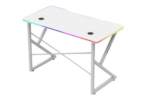 Biurko gamingowe Huzaro Hero 1.7 RGB White Biurko gamingowe Huzaro Hero 1.7 RGB White