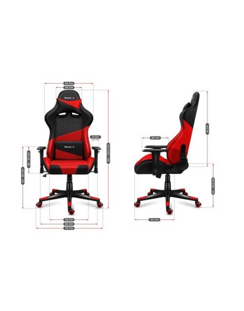 Fotel gamingowy Huzaro Force 6.2 Red Mesh Fotel gamingowy Huzaro Force 6.2 Red Mesh
