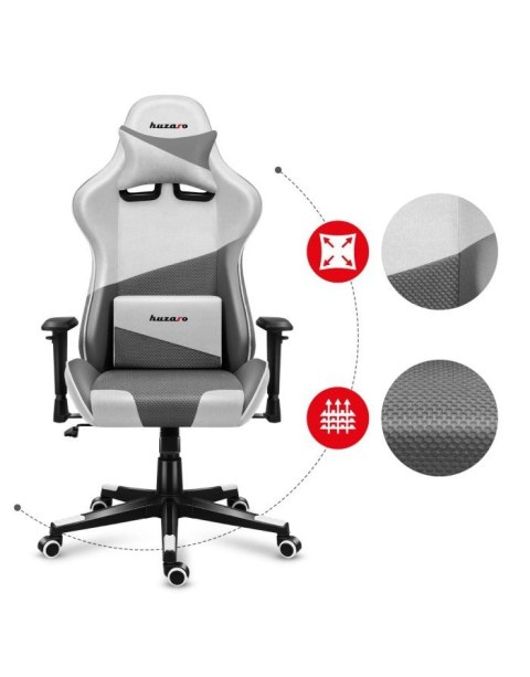 Fotel gamingowy Huzaro Force 6.2 White Mesh Fotel gamingowy Huzaro Force 6.2 White Mesh