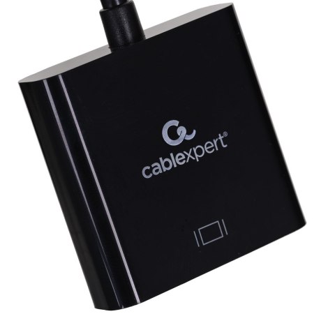 GEMBIRD ADAPTER NA KABLU USB TYP-C DO HDMI 4K 30HZ, 15CM, CZARNY GEMBIRD ADAPTER NA KABLU USB TYP-C DO HDMI 4K 30HZ, 15CM, CZARNY