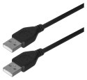 Kabel GEMBIRD CCP-USB2-AMAM-6 (USB 2.0 typu A M - USB 2.0 typu A M; 1,8m; kolor czarny)