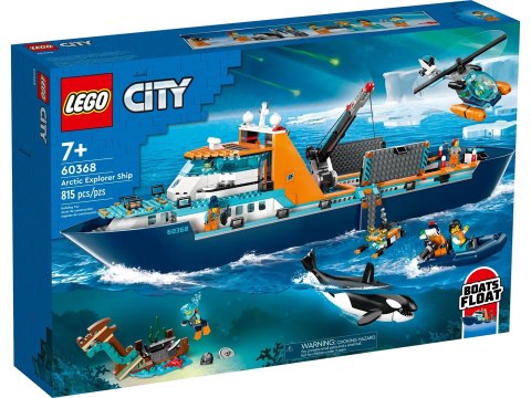 LEGO City 60368 Łódź badacza Arktyki LEGO City 60368 Łódź badacza Arktyki