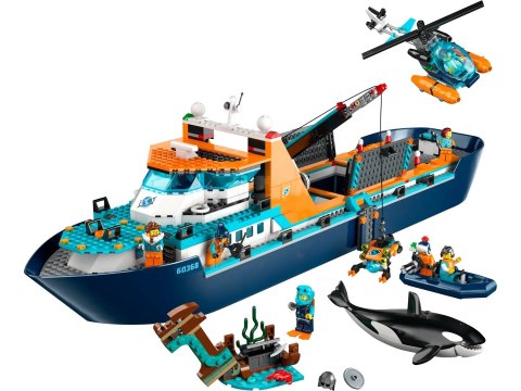 LEGO City 60368 Łódź badacza Arktyki LEGO City 60368 Łódź badacza Arktyki