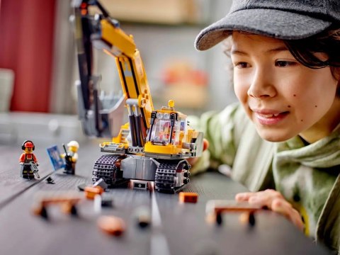 LEGO City 60420 Żółta koparka LEGO City 60420 Żółta koparka