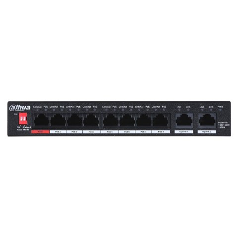 SWITCH PFS3010-8GT-96 8-PORTOWY DAHUA SWITCH PFS3010-8GT-96 8-PORTOWY DAHUA