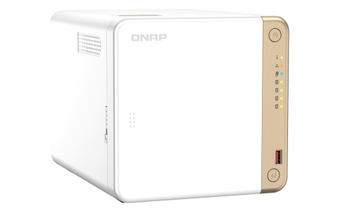 Qnap TS-462-4G, Tower, 4 x 2.5"/3.5" SATA , Intel Celeron N4505 2C/2T, 4 GB DDR4 onboard not expandable, 1 x 2.5GbE, External ad Qnap TS-462-4G, Tower, 4 x 2.5"/3.5" SATA , Intel Celeron N4505 2C/2T, 4 GB DDR4 onboard not expandable, 1 x 2.5GbE, External ad