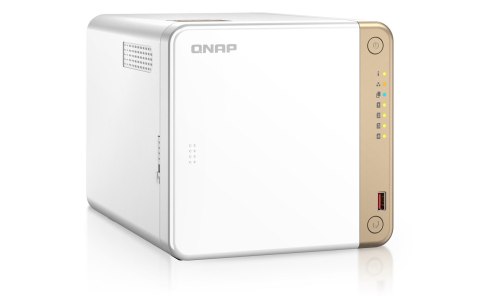 Qnap TS-462-4G, Tower, 4 x 2.5"/3.5" SATA , Intel Celeron N4505 2C/2T, 4 GB DDR4 onboard not expandable, 1 x 2.5GbE, External ad Qnap TS-462-4G, Tower, 4 x 2.5"/3.5" SATA , Intel Celeron N4505 2C/2T, 4 GB DDR4 onboard not expandable, 1 x 2.5GbE, External ad