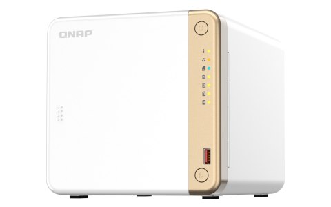 Qnap TS-462-4G, Tower, 4 x 2.5"/3.5" SATA , Intel Celeron N4505 2C/2T, 4 GB DDR4 onboard not expandable, 1 x 2.5GbE, External ad Qnap TS-462-4G, Tower, 4 x 2.5"/3.5" SATA , Intel Celeron N4505 2C/2T, 4 GB DDR4 onboard not expandable, 1 x 2.5GbE, External ad