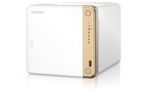 Qnap TS-462-4G, Tower, 4 x 2.5"/3.5" SATA , Intel Celeron N4505 2C/2T, 4 GB DDR4 onboard not expandable, 1 x 2.5GbE, External ad Qnap TS-462-4G, Tower, 4 x 2.5"/3.5" SATA , Intel Celeron N4505 2C/2T, 4 GB DDR4 onboard not expandable, 1 x 2.5GbE, External ad