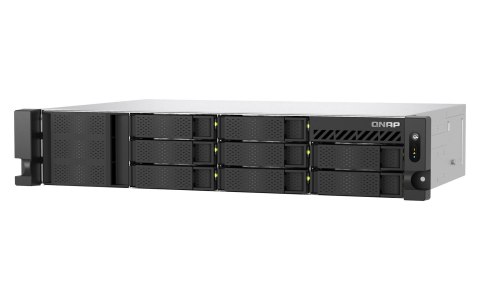 Qnap TS-855eU-8G, 2U, 8 x 2.5"/3.5" SATA, Intel Atom C5125 8C/8T, 8 GB SODIMM DDR4 (max. 64GB ), 2 x 2.5GbE, Single PSU Qnap TS-855eU-8G, 2U, 8 x 2.5"/3.5" SATA, Intel Atom C5125 8C/8T, 8 GB SODIMM DDR4 (max. 64GB ), 2 x 2.5GbE, Single PSU