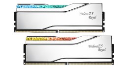 G.SKILL TRIDENT Z5 ROYAL RGB DDR5 2X16GB 6400MHZ CL30 SILVER F5-6400J3039G16GX2-TR5S