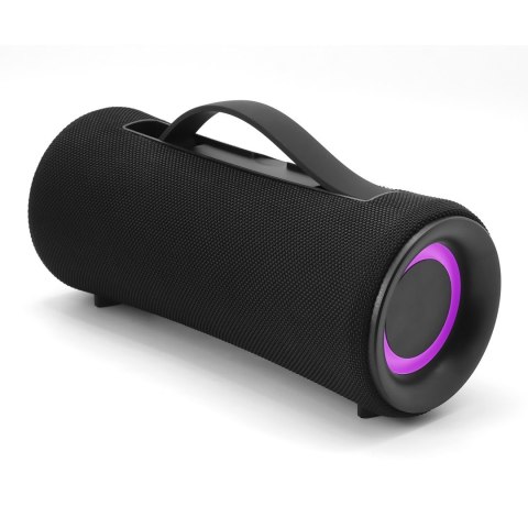 GEMBIRD PRZENOŚNY GŁOŚNIK BLUETOOTH LED SPK-BT-LED-04 RMS 2X 5W, WBUDOWANY MIKROFON, KOLOR CZARNY, USB, AUX, MICROSD GEMBIRD PRZENOŚNY GŁOŚNIK BLUETOOTH LED SPK-BT-LED-04 RMS 2X 5W, WBUDOWANY MIKROFON, KOLOR CZARNY, USB, AUX, MICROSD