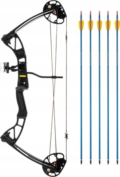 Łuk bloczkowy Poe Lang EK HUNGER REX czarny 28", 15-55LBS, 230 FPS (CO-029B) Łuk bloczkowy Poe Lang EK HUNGER REX czarny 28", 15-55LBS, 230 FPS (CO-029B)