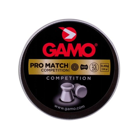 Śrut Gamo Pro-Match kal. 4,5mm - 500 szt. Śrut Gamo Pro-Match kal. 4,5mm - 500 szt.