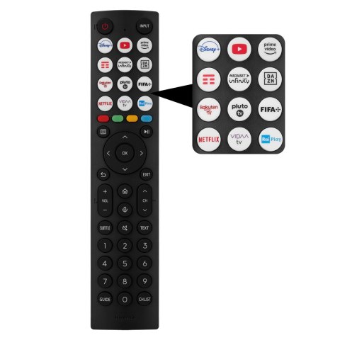 Telewizor 58" Hisense 58A6K Telewizor 58" Hisense 58A6K