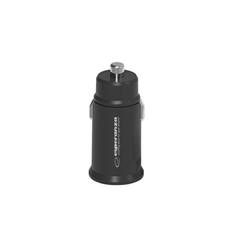 ESPERANZA ŁADOWARKA SAMOCHODOWA 20W USB-C PD 20W / USB-A QC 3.0 18W EZC111K ESPERANZA ŁADOWARKA SAMOCHODOWA 20W USB-C PD 20W / USB-A QC 3.0 18W EZC111K