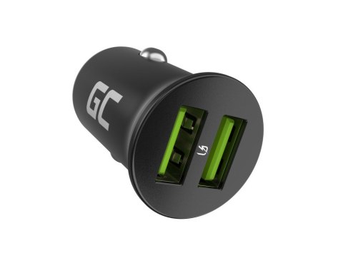 GREEN CELL ŁADOWARKA SAMOCHODOWA GC POWERRIDE NANO36 36W 6A 2X USB-A GREEN CELL ŁADOWARKA SAMOCHODOWA GC POWERRIDE NANO36 36W 6A 2X USB-A