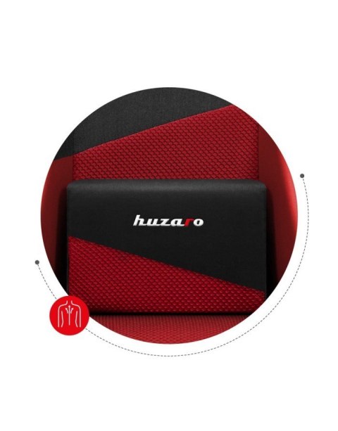 Fotel gamingowy Huzaro Force 6.2 Red Mesh Fotel gamingowy Huzaro Force 6.2 Red Mesh