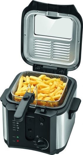 Frytownica Clatronic FR 3649 (2,5 l; 1600W; kolor czarny) Frytownica Clatronic FR 3649 (2,5 l; 1600W; kolor czarny)