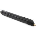 3DOODLER CREATE PLUS DŁUGOPIS DO DRUKU 3D 3 ZESTAWY FILAMENTÓW, 5 PROJEKTÓW, WTYCZKA EU, ONYX BLACK, 3DRPLUS (WYPRZEDAŻ)