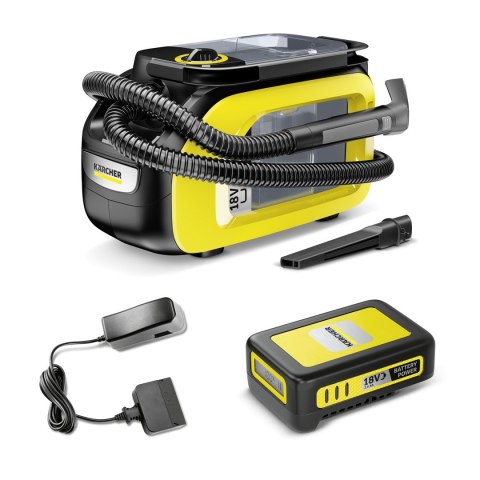 Akumulatorowy odkurzacz piorący KARCHER SE 3-18 Compact Battery Set - 1.081-502.0 (WYPRZEDAŻ) Akumulatorowy odkurzacz piorący KARCHER SE 3-18 Compact Battery Set - 1.081-502.0 (WYPRZEDAŻ)