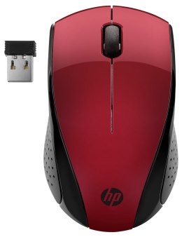 Mysz HP Wireless Mouse 220 Sunset Red bezprzewodowa czerwona 7KX10AA