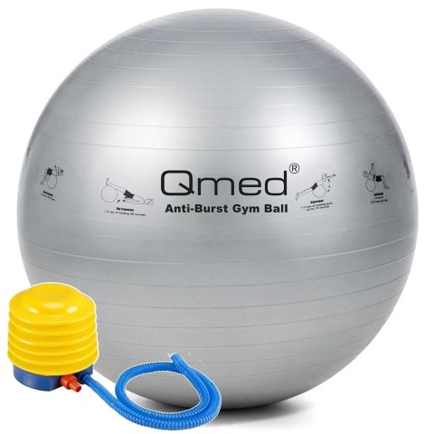 Piłka rehabilitacyjna z systemem ABS z pompką 85cm Piłka rehabilitacyjna z systemem ABS z pompką 85cm